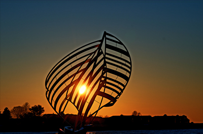 Sunset reflections