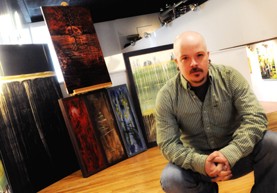 Andy Thomas, getting back to the past with “Roots” exhibit