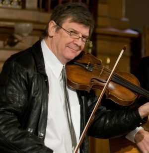 Irish fiddler at West Shore Saturday