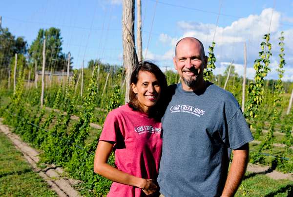 Tyndalls’ centennial farm ventures into hops