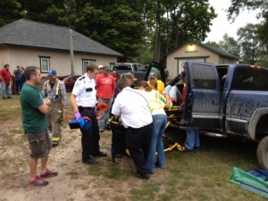 1 injured at Scottville and Chauvez roads