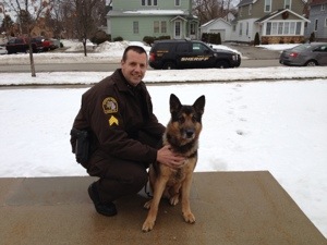 Sheriff’s K-9 unit receives national citation