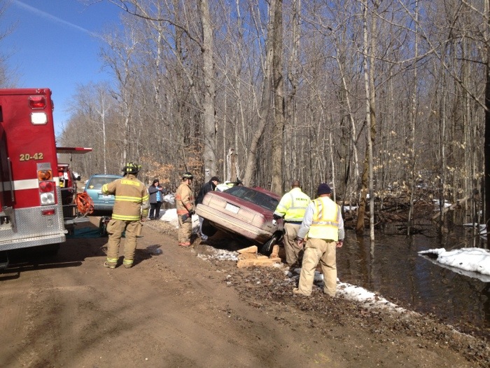 Car hits tree