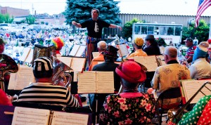 Clown Band patriotic concert tonight