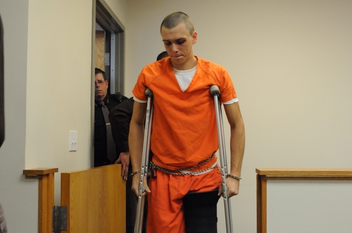 Suspect accussed of trooper’s murder waives Manistee prelim