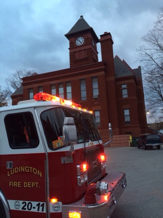 Wiring causes small fire at courthouse