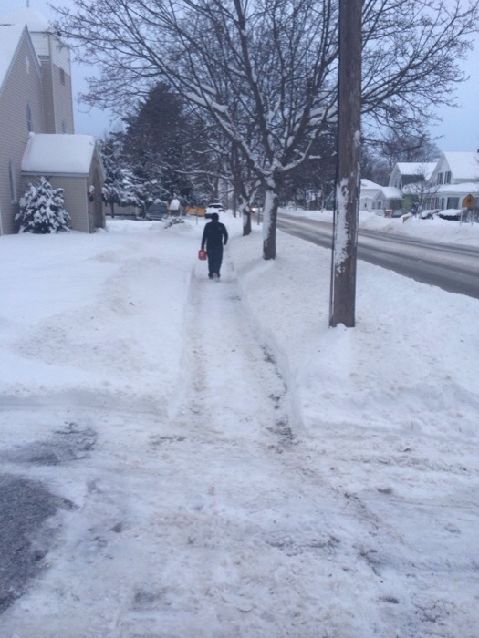 Keep those sidewalks clear