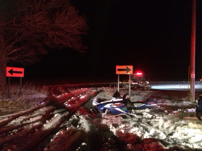 Snowmobiler presumed dead after crash in river