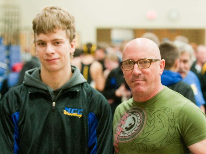 Rock star Maynard Keenan comes home to help MCC wrestling team