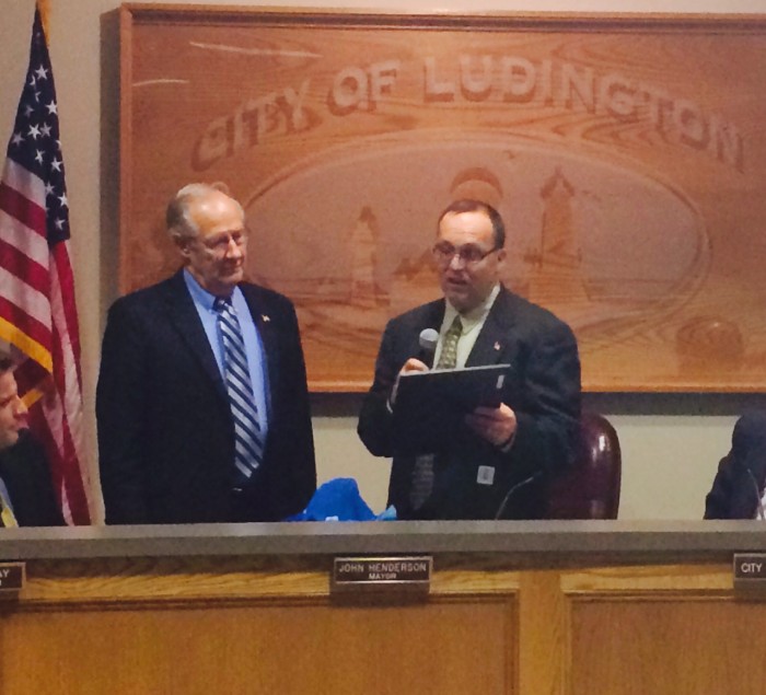 Mayor Henderson and Councilor Taranko honored