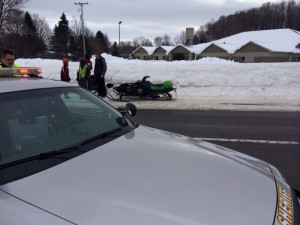UPDATE: Snowmobiler doing well after crash