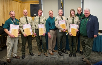 Scottville native recognized for rescuing lost snowmobilers in Porcupine Mountains