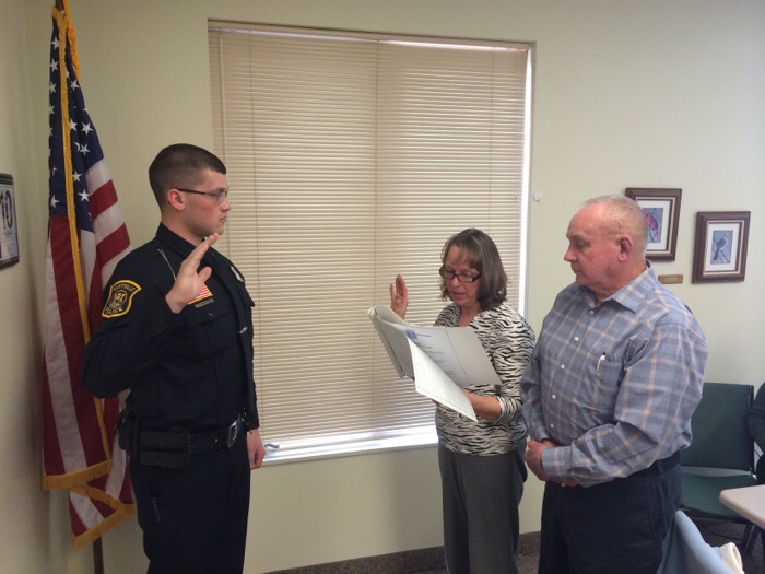 Jorissen is new Scottville police officer