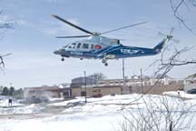 Hospital volunteers recognized; helistop has record use in March