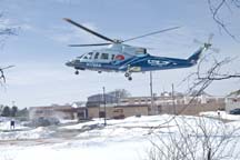 Hospital volunteers recognized; helistop has record use in March