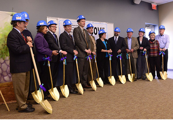 COVE breaks ground; 90% of fund raising goal reached