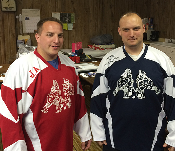 Cops and firefighters will take each other on in charity hockey game