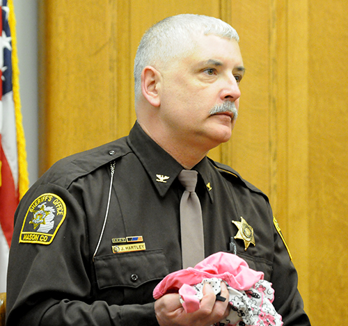 Officers were first to discover Baby Kate’s clothes