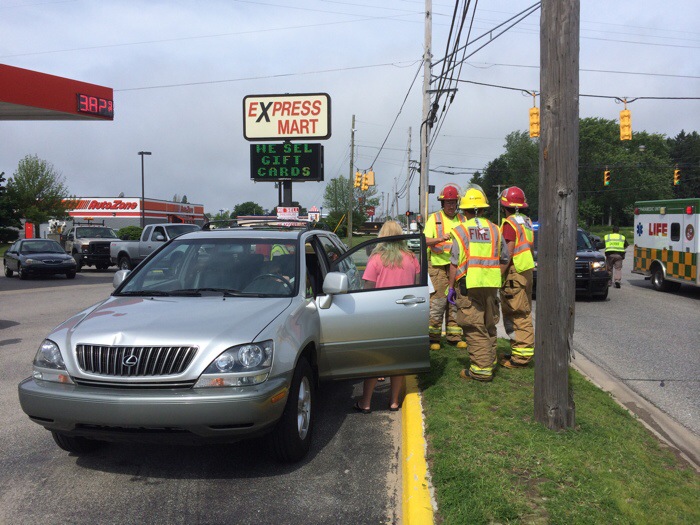 Pedestrian injured after being struck by vehicle