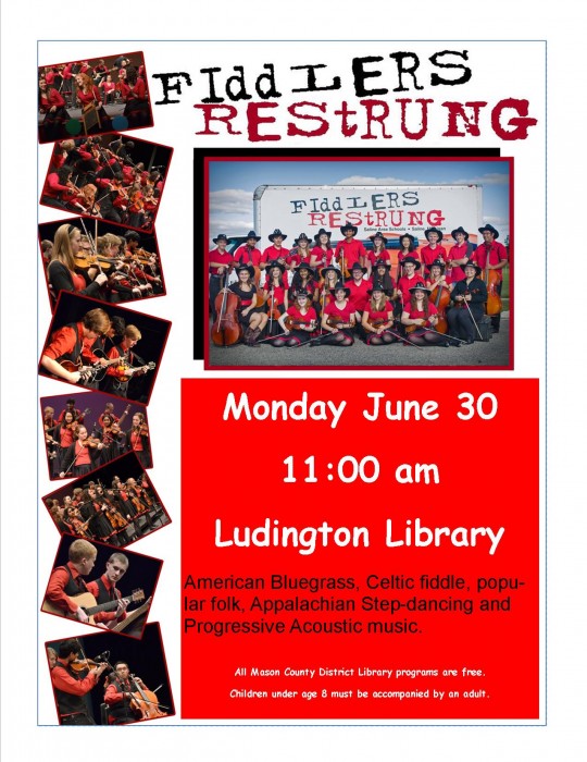Fiddlers ReStrung to be featured at library