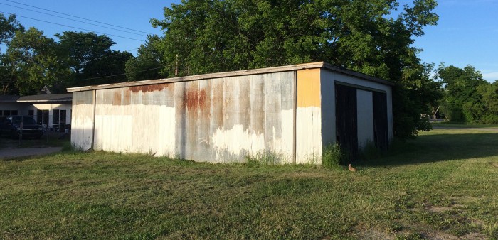 Scottville trying to remove old railroad building