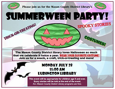Summerween at the library