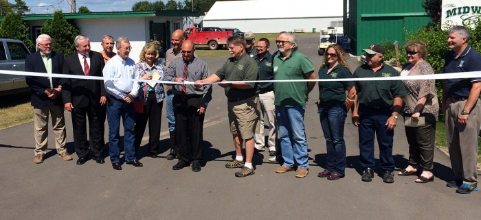 Fairgrounds improvements dedicated