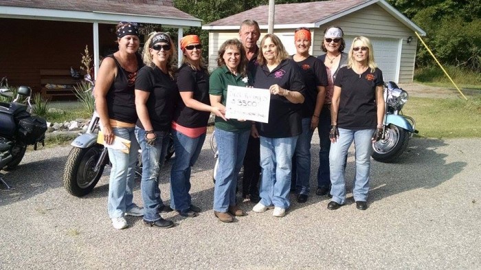 Chrome Divas donate to Circle Rocking S Children’s Farm