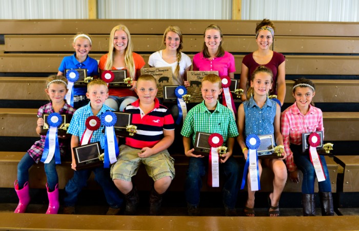 4-H swine winners