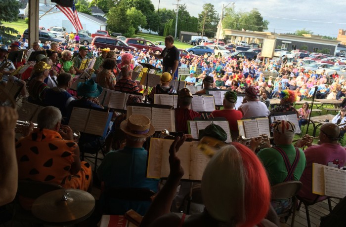 Clown Band to perform in Scottville tonight