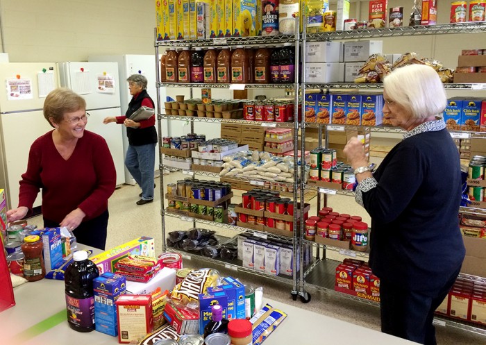 Caritas Food Pantry, for the love of humankind.