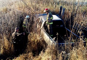 Pentwater woman taken to GR hospital after early morning crash.