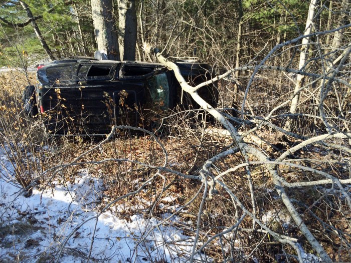 Sheridan Twp. woman injured in Sugar Grove crash.