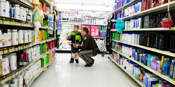 Cops help make Christmas special for some area children.