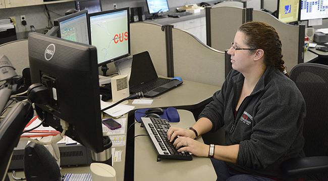 Last call, dispatcher changing careers.