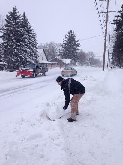 Epic storm wallops the area; police urge residents to ‘stay put’