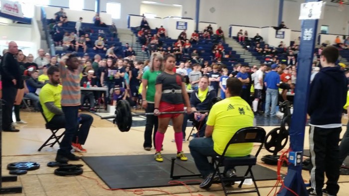 17-year-old wins silver at powerlifting competition.
