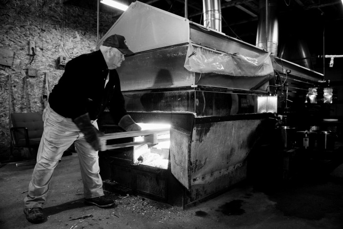 Fred Bates was born to make maple syrup.