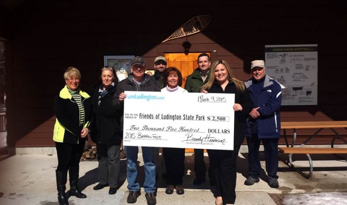 Friends of Ludington State Park receive funds from BRRRewFest.