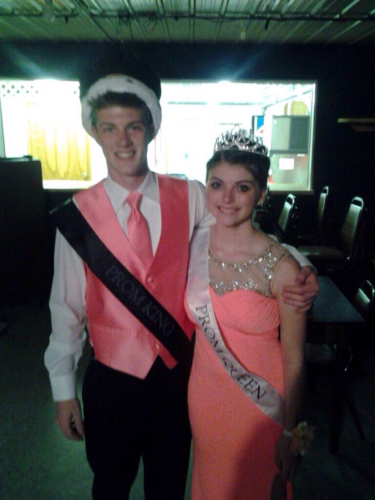 MCE prom king and queen