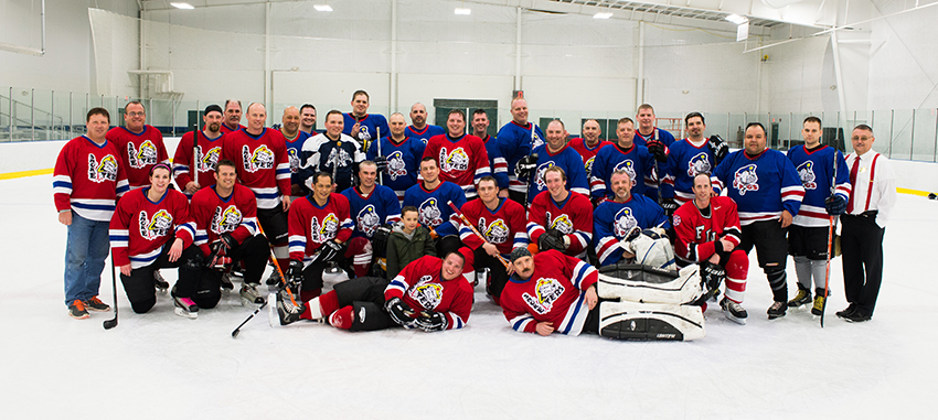 Cops vs. Firefighters, hockey rivalry continues Wednesday.