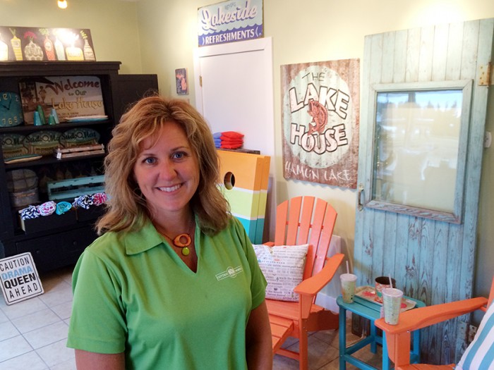 Lakefront living: Cottage Works expands into retail location.