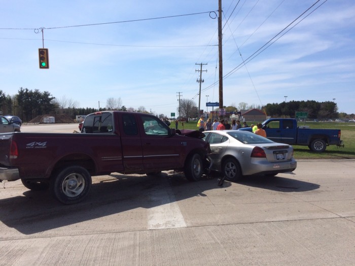UPDATE: One arrested following 3-car crash.