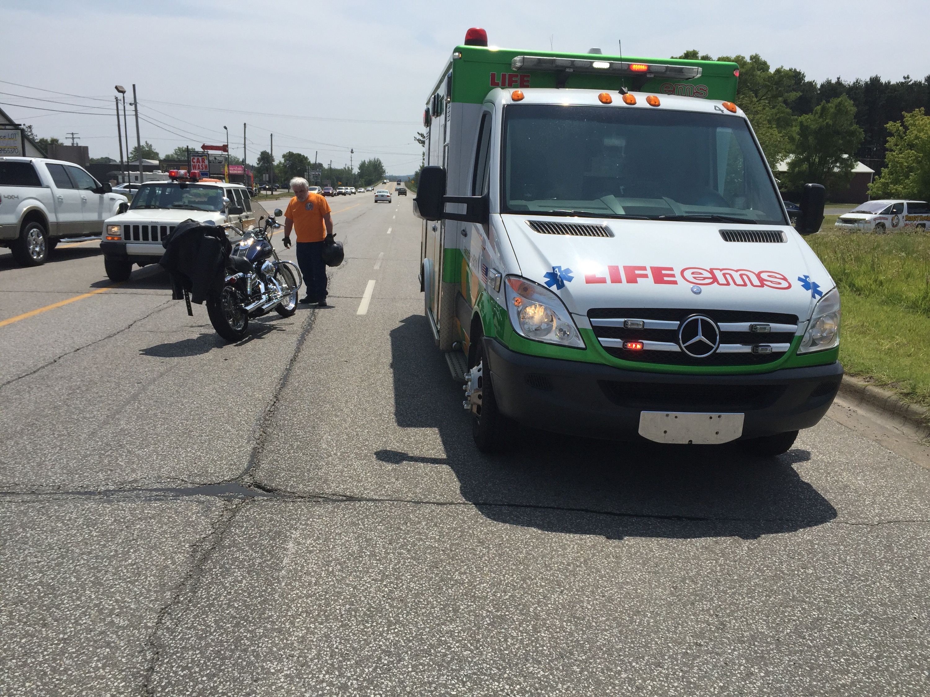 Another motorcycle crash 