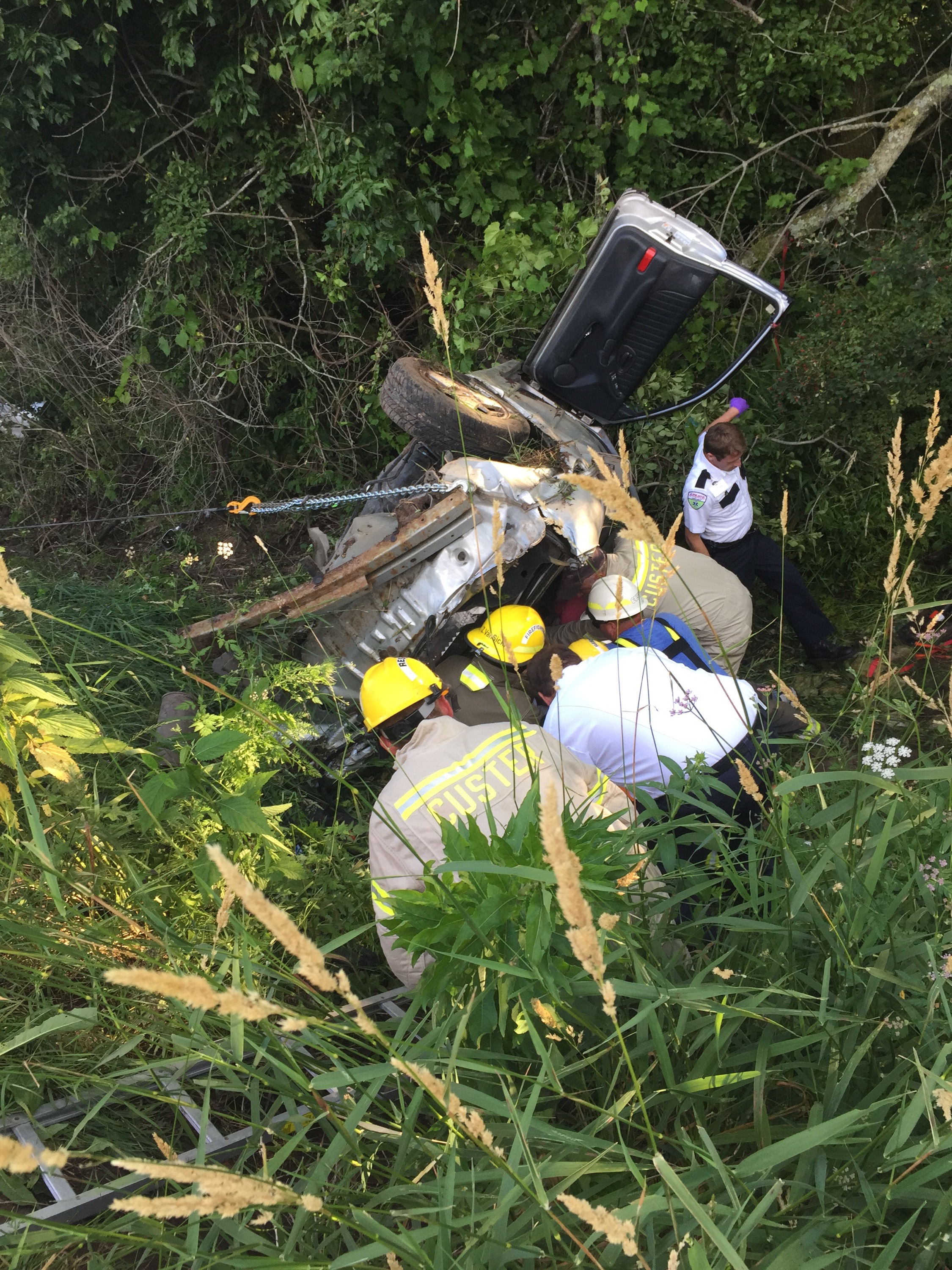 Custer Road crash