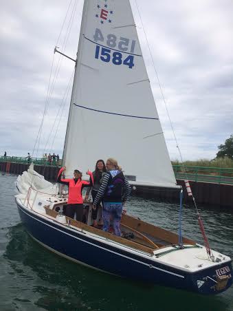 Pentwater channel depths in ship-shape