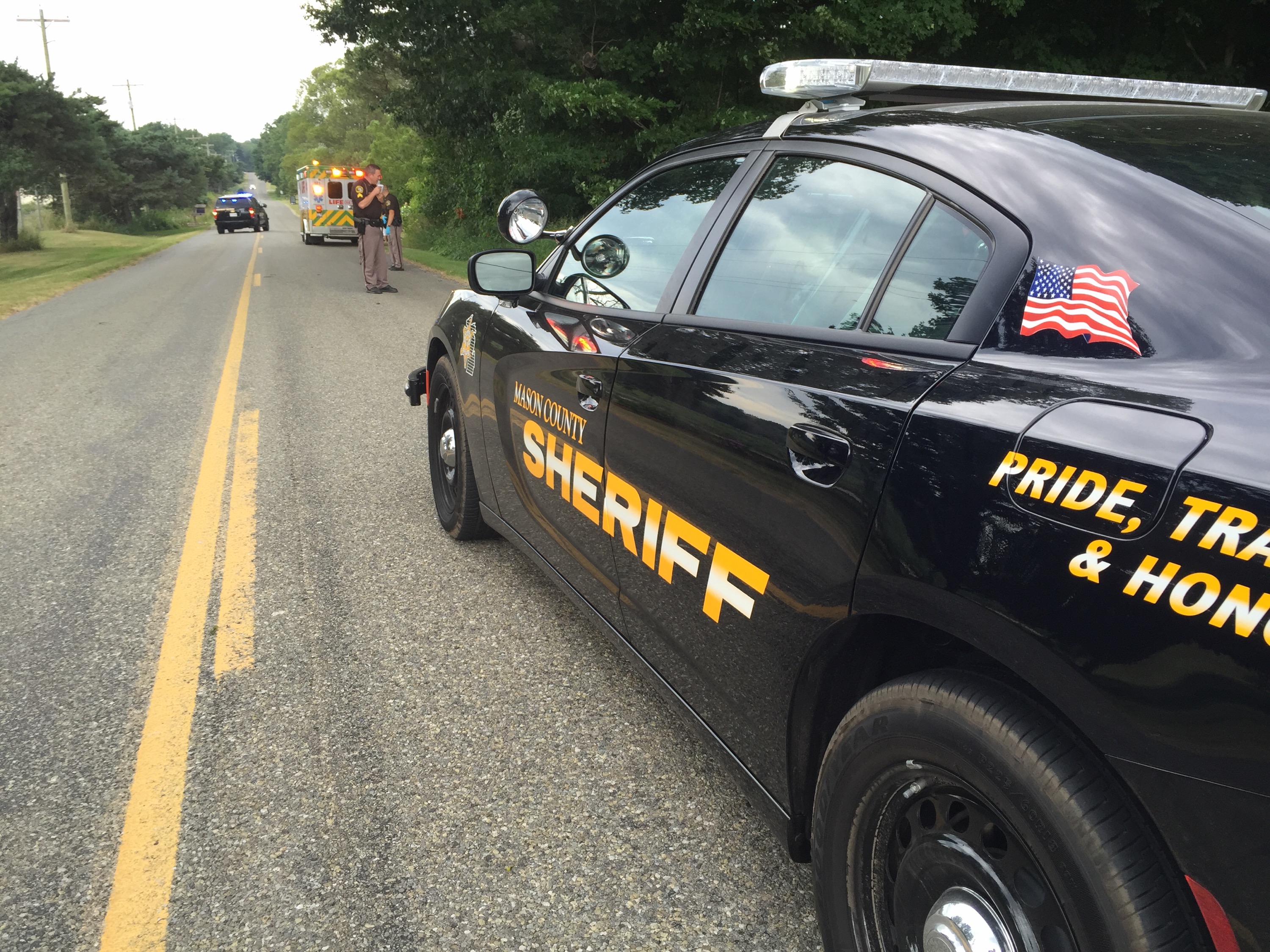 Jogger hit by truck in Summit Twp
