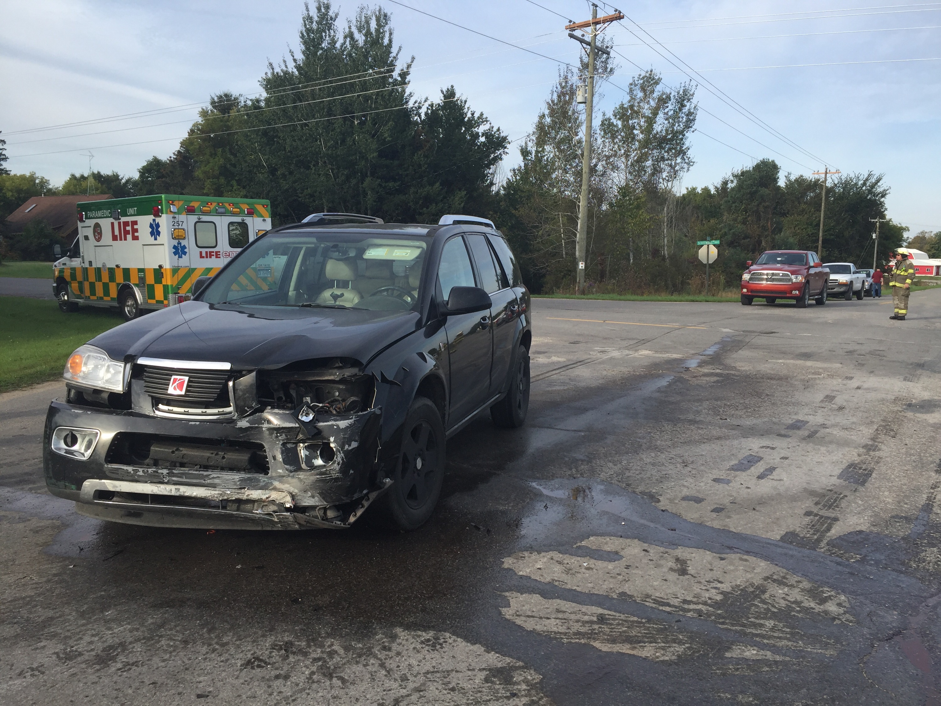 Pregnant woman injured in Riverton crash.