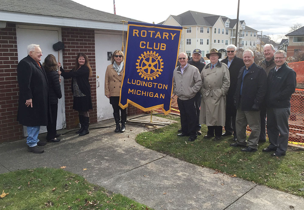 Construction begins on new restrooms at Rotary Park.