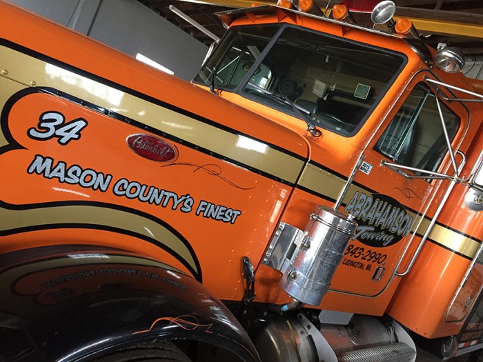 Abrahamson’s Towing continues to serve the community.